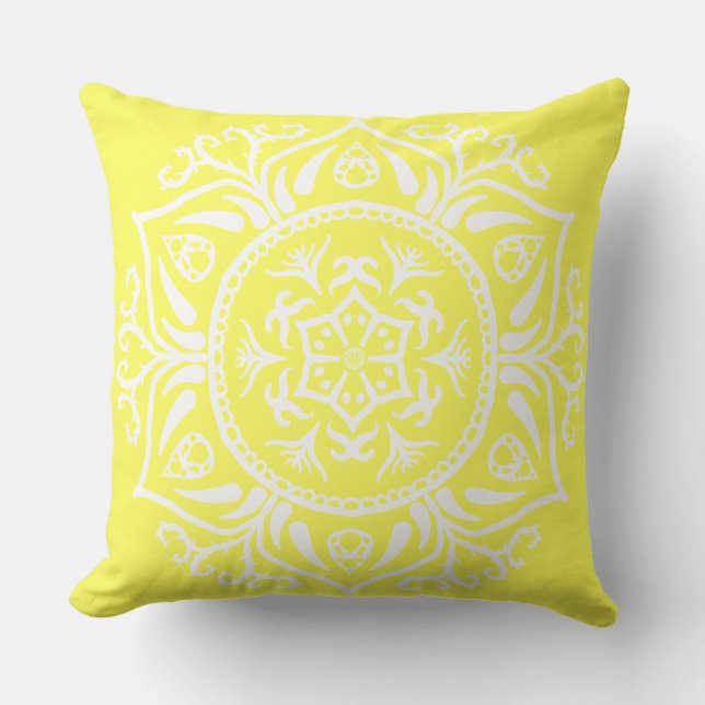 Almofada Lemon Mandala (Frente)