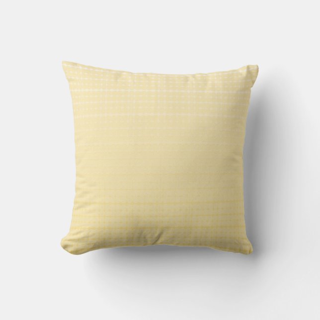 Almofada Lemon Whisper – Amarelo Suave e Geométrico Marfim (Frente)