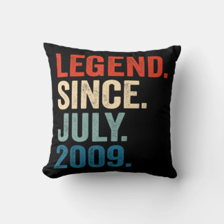 Almofada Lenda De Presentes De 13 Anos Desde Julho De 2009
