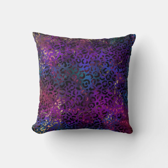 Almofada Leopard Paint Series Design 16 (Frente)