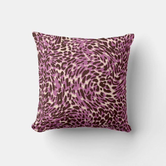Almofada Leopard Pattern, Leopard Print, Animal print,  (Frente)