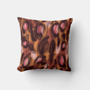 Almofada Leopard Spots African Animal Standard