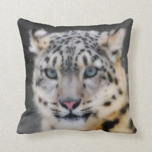 Almofada Leopardo de neve