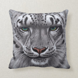 Almofada Leopardo de neve do animal de estimação do