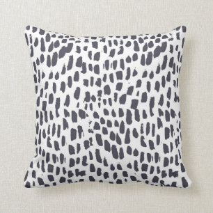 Almofada Leopardo preto e branco