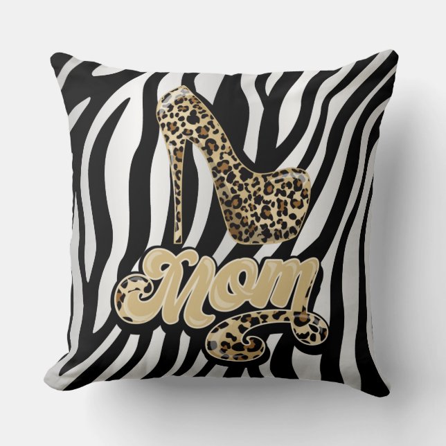 Almofada Lepard Print Love Animal Travesseiro (Frente)