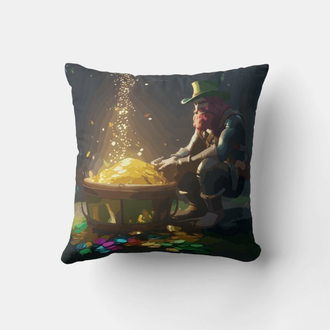 Almofada Leprechaun Hideaway (Verso)