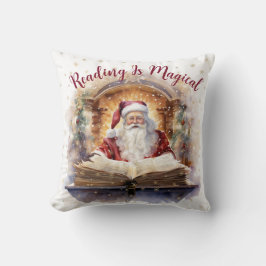 Almofada Ler é Design de floco de neve mágico