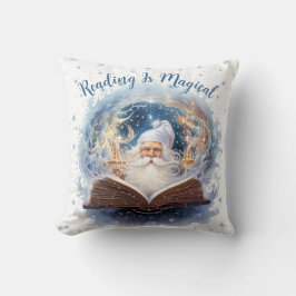 Almofada Ler é Design de floco de neve mágico