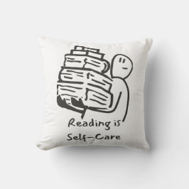 Almofada Ler É O Travesseiro decorativo Do Lover Do Livro D
