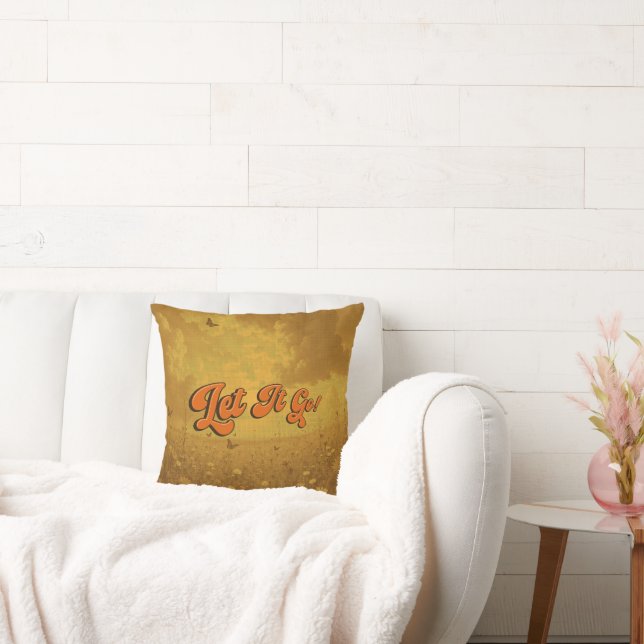 Almofada "let It Go" Emotional Support (Sofá)