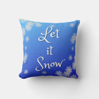 Almofada Let it Snow pillow