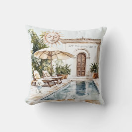 Almofada Let Sunshine In Sun Pool Dog House