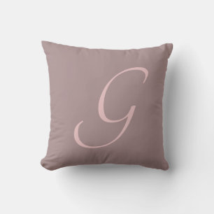 Almofada Letra G Monograma Personalizada Inicial
