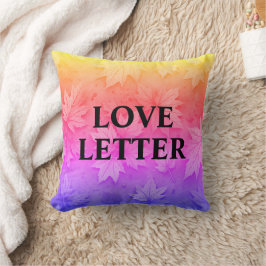 Almofada Letra Love Cushion