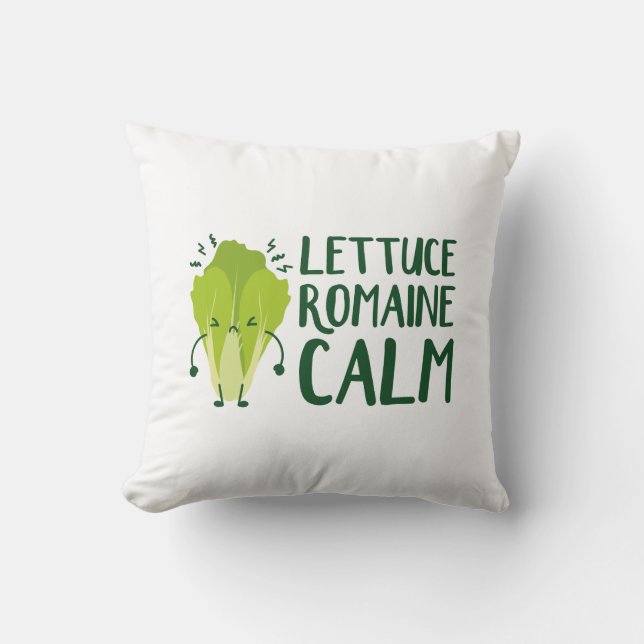 Almofada Lettuce Romaine Calm (Frente)