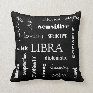 Almofada Libra astrológico