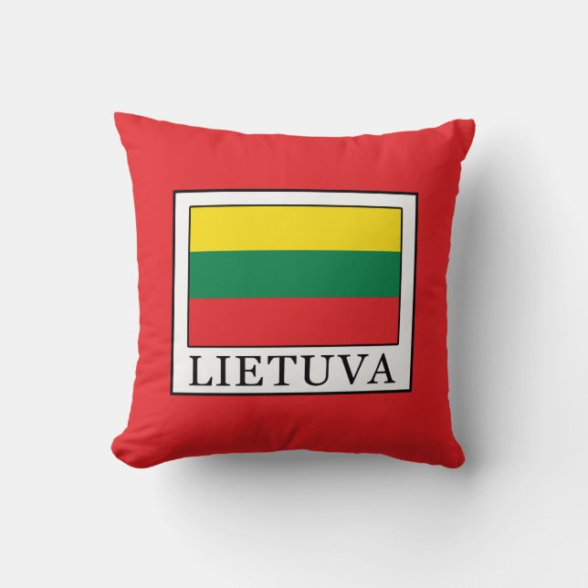 Almofada Lietuva (Frente)
