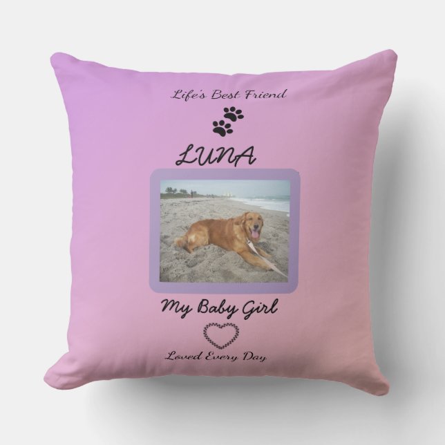 Almofada Life's Best Friend Celebration (Frente)