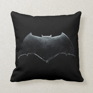 Almofada Liga da Justiça Símbolo de Batman Metálico
