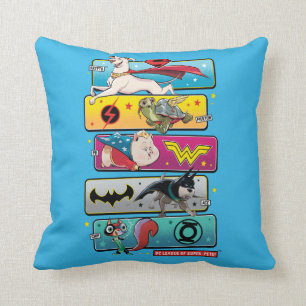 Almofada Liga DC de Painéis Super Pets