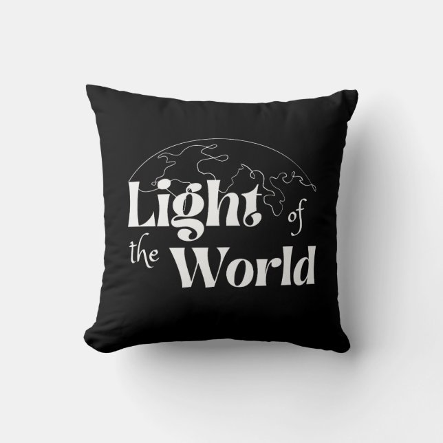 Almofada Light of the World Inspirational Christmas  (Frente)