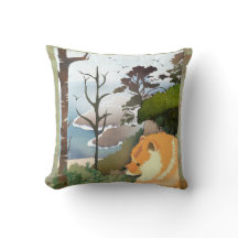 LIL WEATHER Chow-Travesseiro decorativo