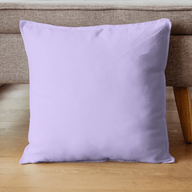 Almofada Lilac Sonha Cor Sólida | Elegante Clássico (Criador carregado)