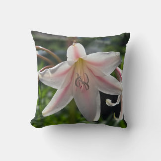 Almofada Lily Branca e Rosa