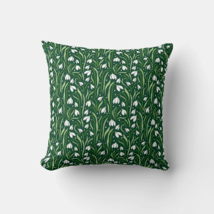 Almofada Lily of the Valley Flowers Pattern Primavera Summe