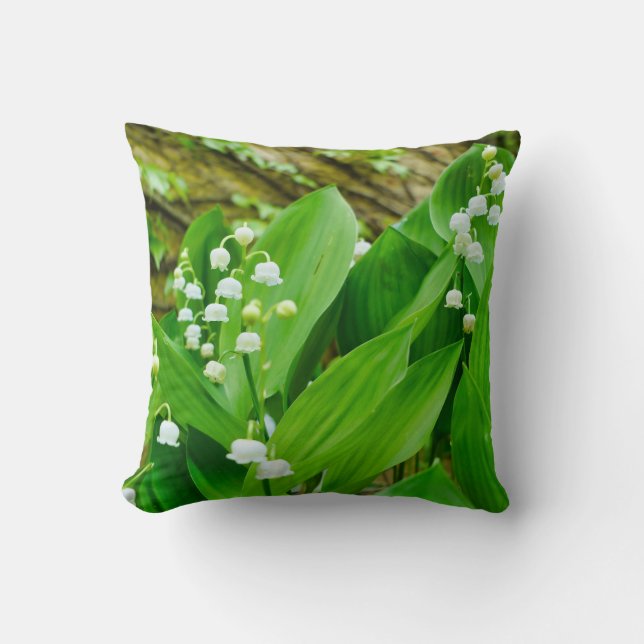 Almofada Lily of the Valley Throw Cushion (Frente)