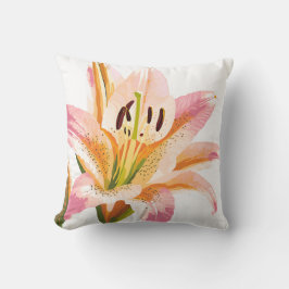 Almofada Lily Pink Flower | Belo Pintura