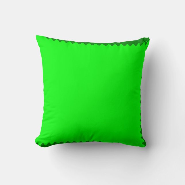 Almofada Limão, Abstrato Verde (Frente)