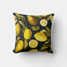 Almofada Limão e Folha Padrão V