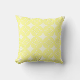 Almofada Limão - teste padrão amarelo do shippo