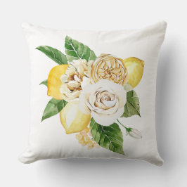 Almofada Limões e rosas