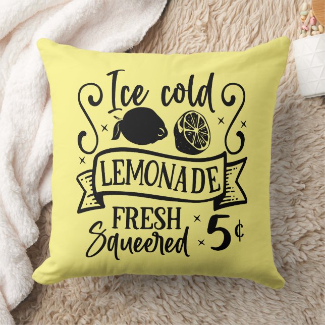 Almofada Limonada Fria De Gelo (Cobertor)