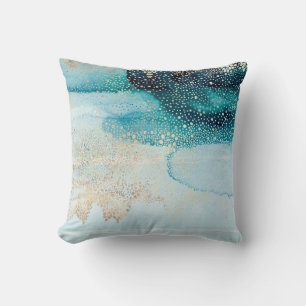 Almofada Linda aquarela de alta resolução com abstrato