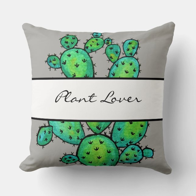 Almofada Linda Aquarela Picante (Frente)