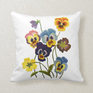 Almofada Linda Embroborária Tradicional Jacobana Crewel