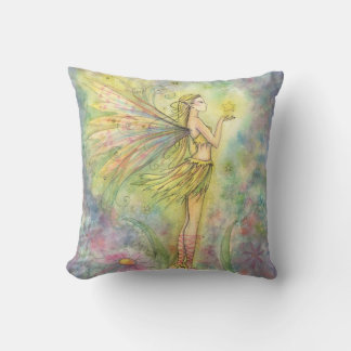 Almofada Linda Faerie e Travesseiro de Estrelas