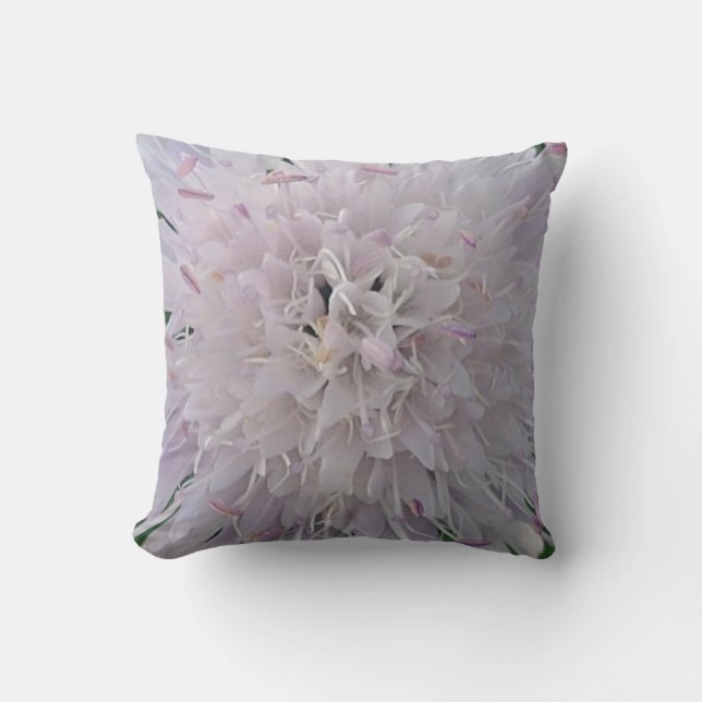 Almofada Linda Flor de Lilás (Frente)