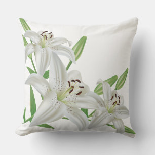 Almofada Linda Lily Branca