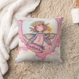 Almofada Linda Princesa Fada por Molly Harrison