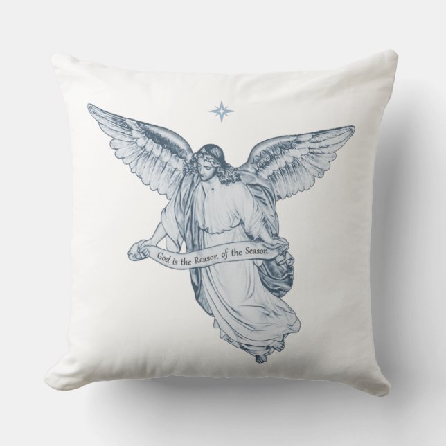 Almofada Linda Vintage Angel com Mensagem (Frente)