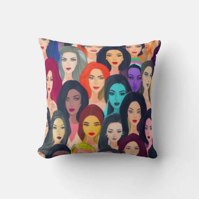 Almofada Lindas Mulheres (Frente)