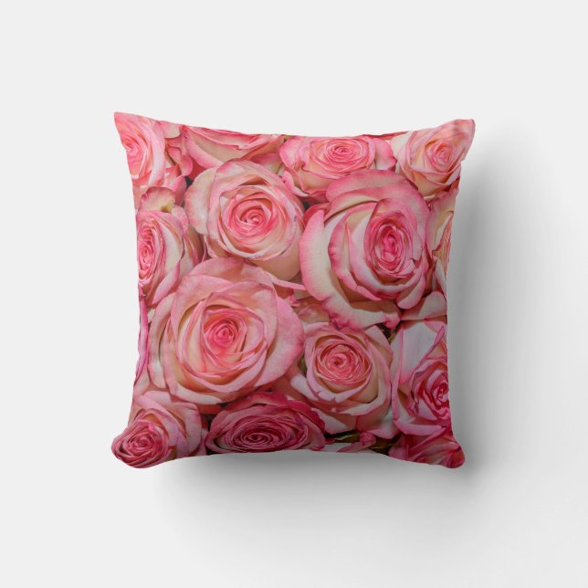 Almofada Lindas rosas rosa (Frente)