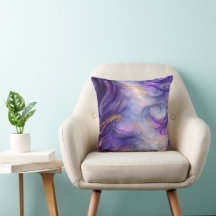 Lindo Padrão Sem Costura Girando Roxo
