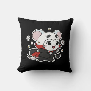 Almofada Lindo ratinho fofo pronto para o Halloween