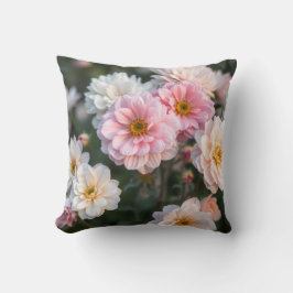Almofada Lindo Travesseiro Floral Rosa